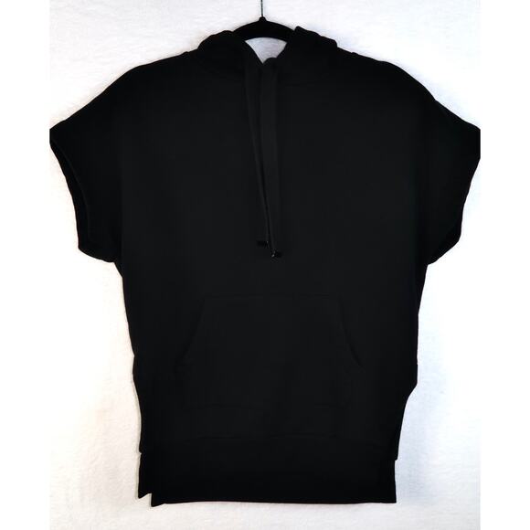 ALLSAINTS Skyla Pullover Hoodie 2025 Small Drop Crop Shoulder Gorpcore - Picture 2 of 4